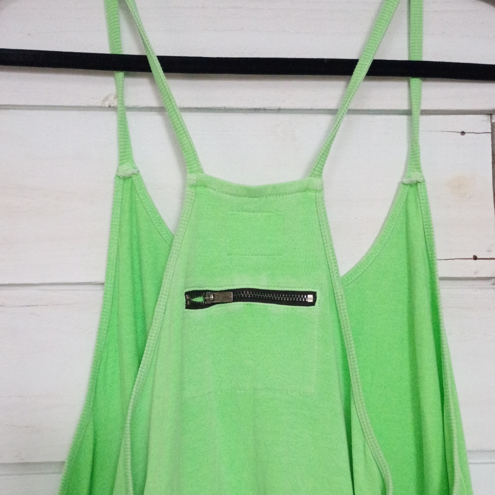 Free People Movement Hot Shot Onesie Lime - Medium - Picture 10 of 13